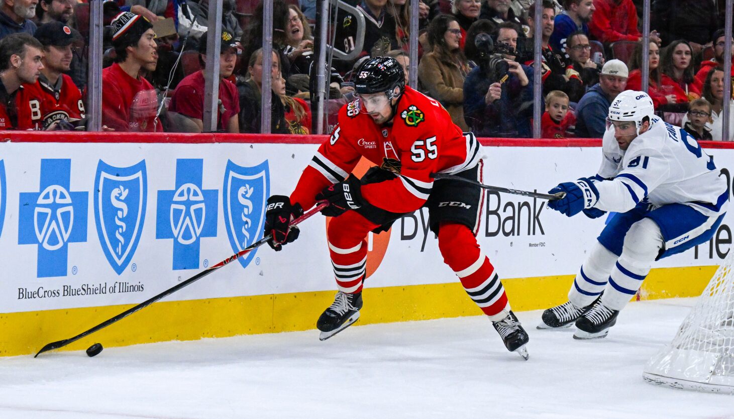 Blackhawks impressed by Artyom Levshunov's calmness in chaotic situations: 'He's never rushing'