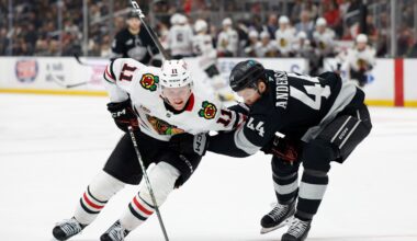 Blackhawks need more from Oliver Moore, but they also need to give him more
