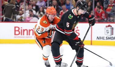 Blackhawks hoping Sam Rinzel can get 'swagger' back in AHL