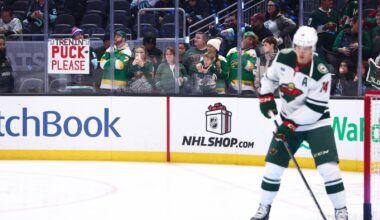 Wild separate in 3rd period to prolong Kraken's losing streak - The Rink Live