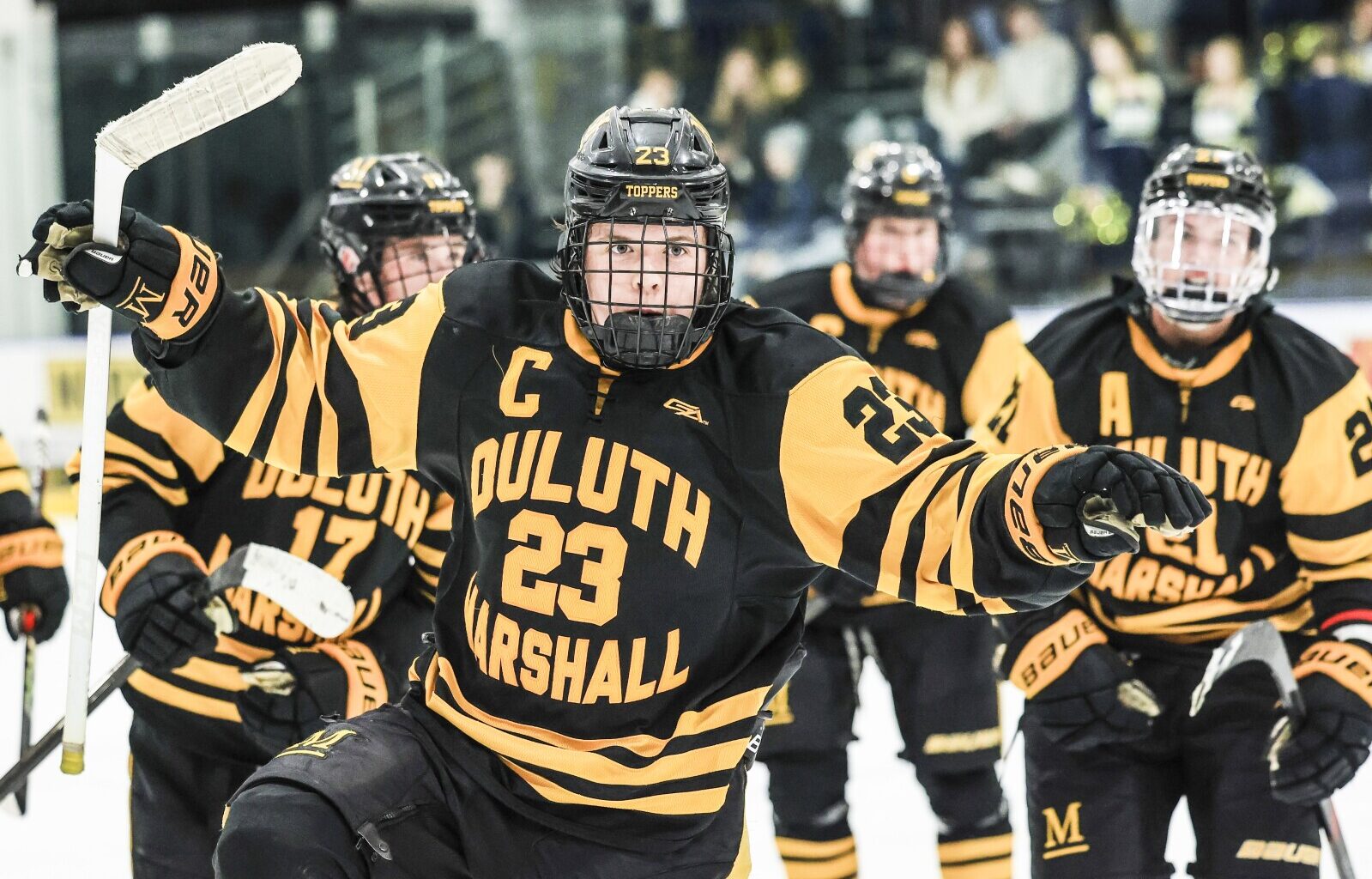 Scissons, Duluth Marshall rally from 3 down, tie Hermantown - Duluth News Tribune