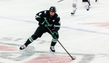 Jake Livanavage's shorthanded goal lifts UND to sweep of St. Cloud State - Grand Forks Herald