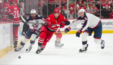 Hurricanes conclude homestand with 4-1 win over Blue Jackets - The Rink Live