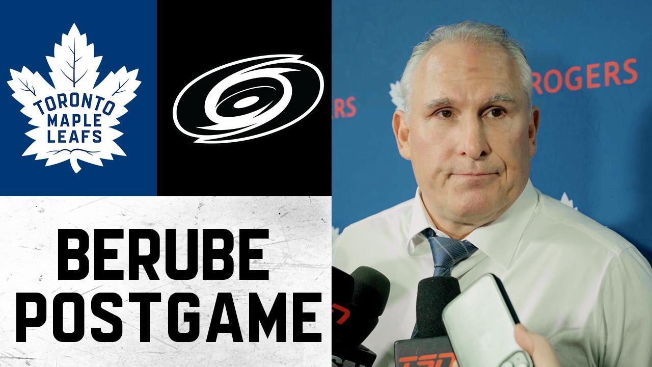 Craig Berube | Post Game @ Carolina Hurricanes | December 04, 2025