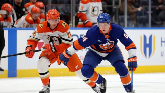 Ducks fall behind early again, can't make comeback on Long Island