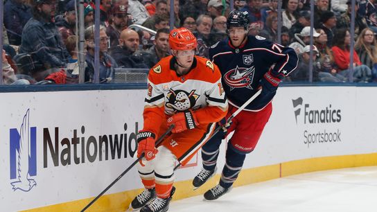 Ducks salvage a point, drop road trip finale to Blue Jackets in overtime