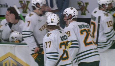 The University of Vermont men's hockey team loses fourth straight home game