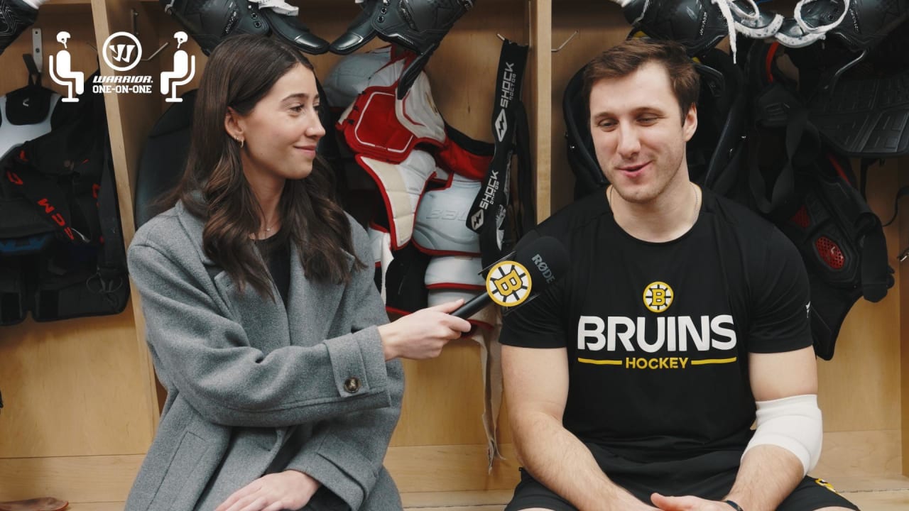Warrior 1-on-1: Alex Steeves | Boston Bruins