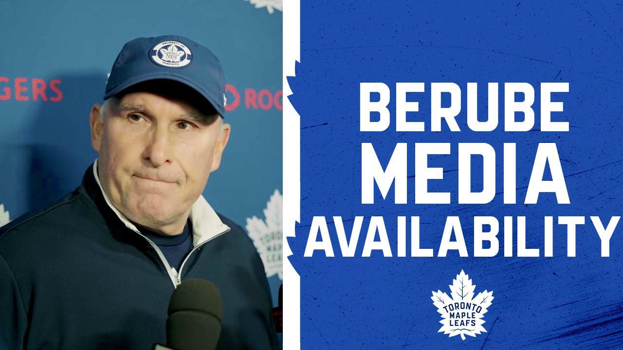 Craig Berube | Practice | December 3, 2025