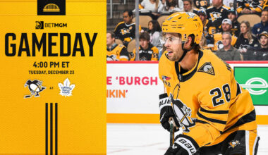 Game Preview: 12.23.25 at Toronto Maple Leafs