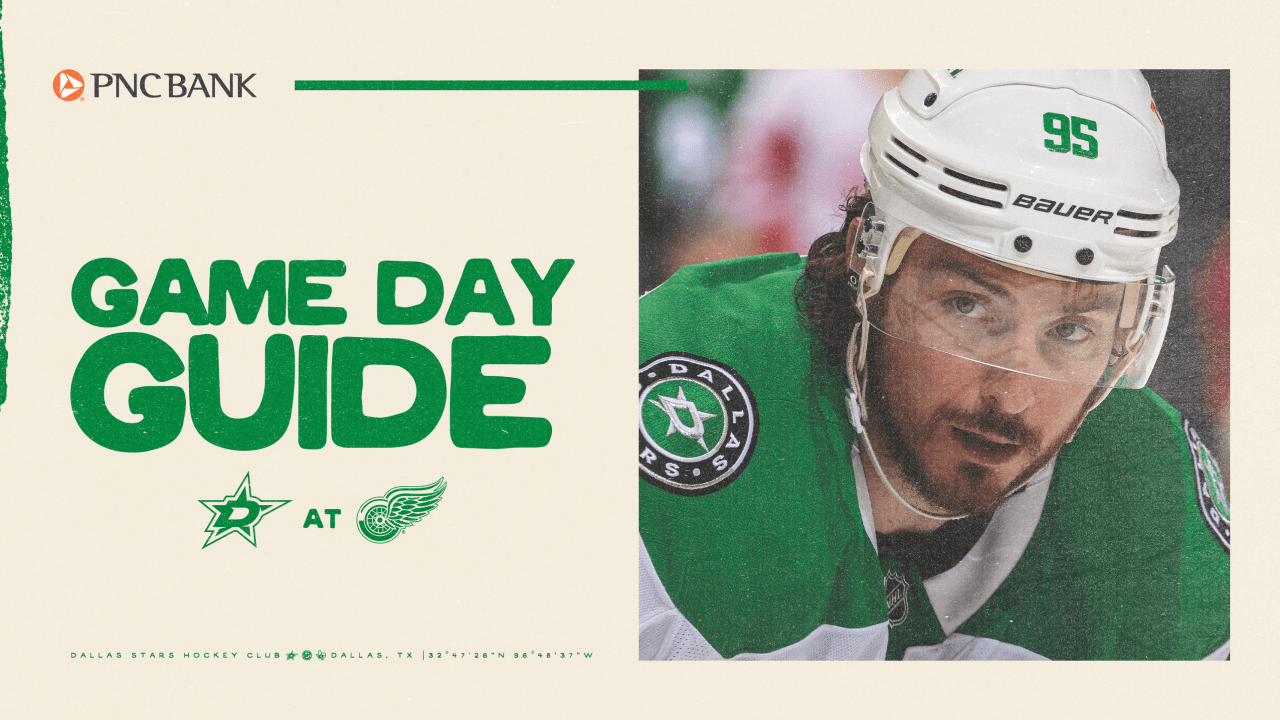 Game Day Guide: Stars at Red Wings