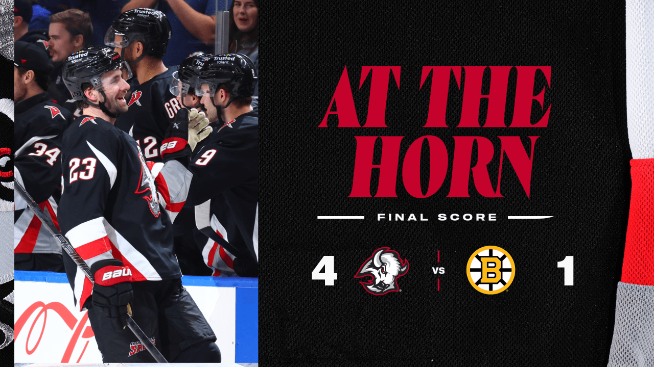 At the Horn | Sabres 4 - Bruins 1