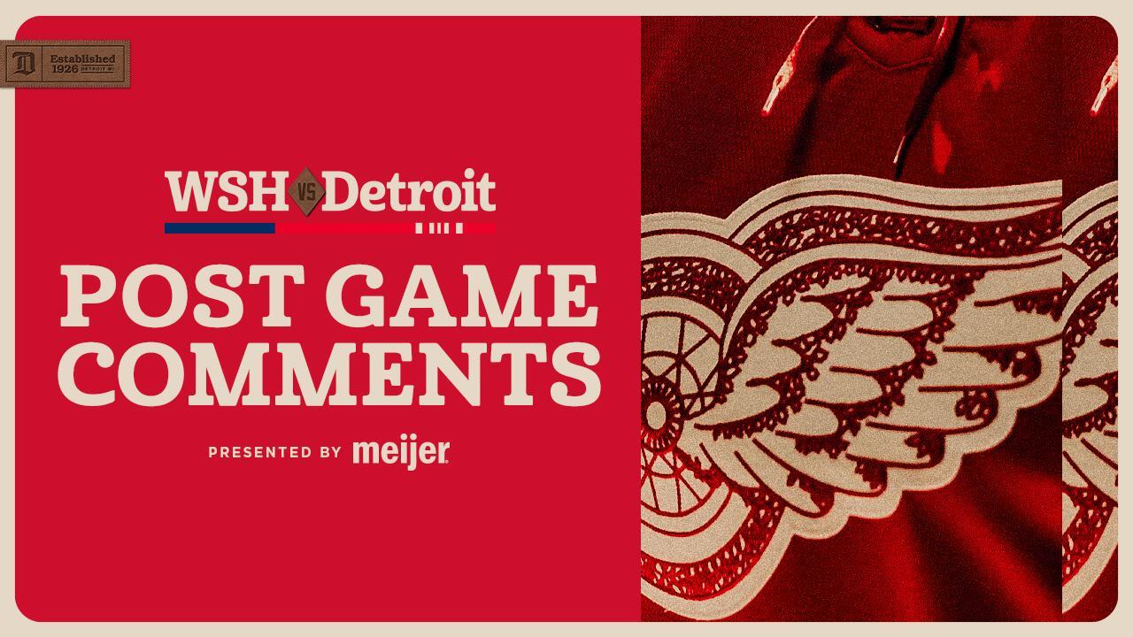 Meijer Postgame Comments 12/21/25 | Detroit Red Wings