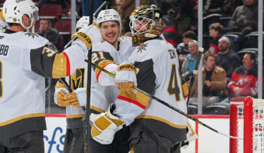 Akira Schmid, Golden Knights shut out Devils 3-0