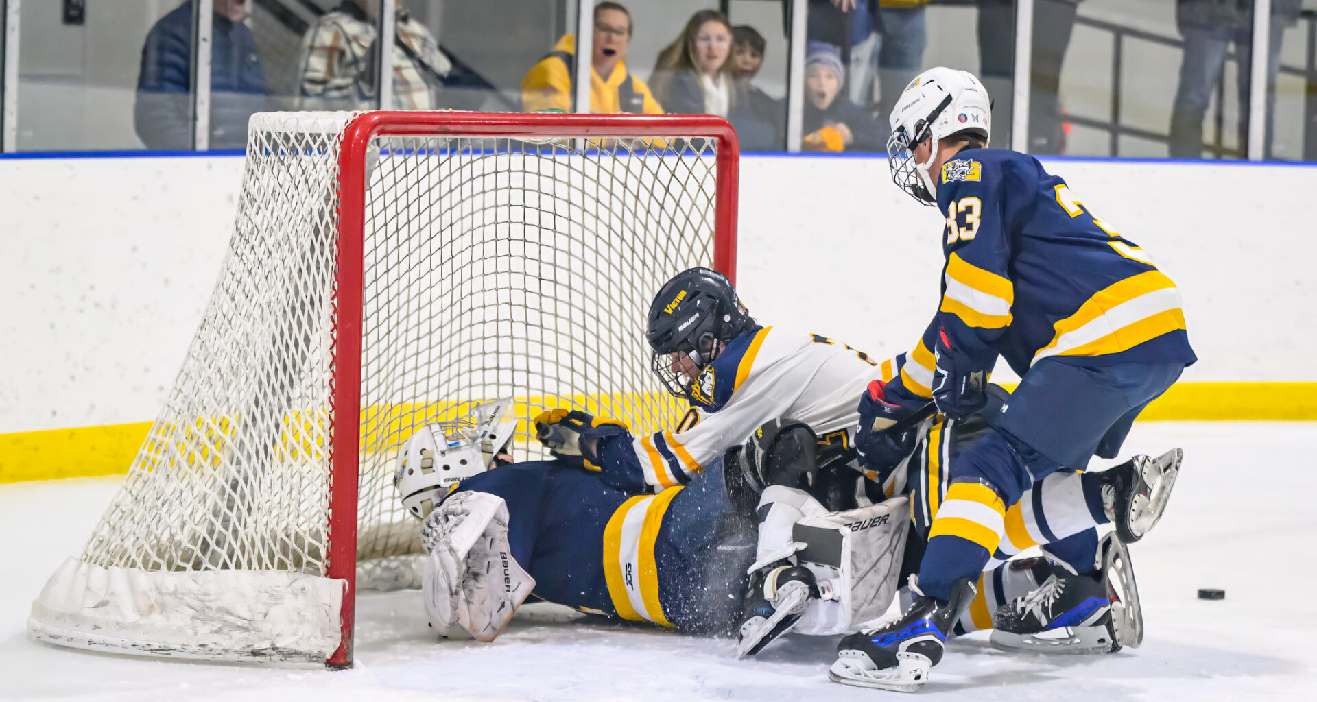 Weekend Section V Hockey Wrap: Scheirer tallies five points for Webster Thomas; Hudson records a shutout for Webster Schroeder