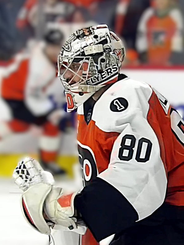 Flyers goaltender Dan Vladar Orange and Black back on track