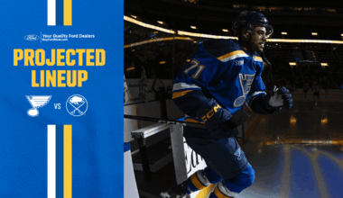 Projected Lineup: Dec. 29 vs. Buffalo