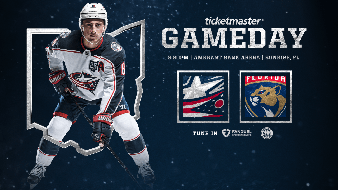 PREVIEW: Blue Jackets kick off road trip against Panthers