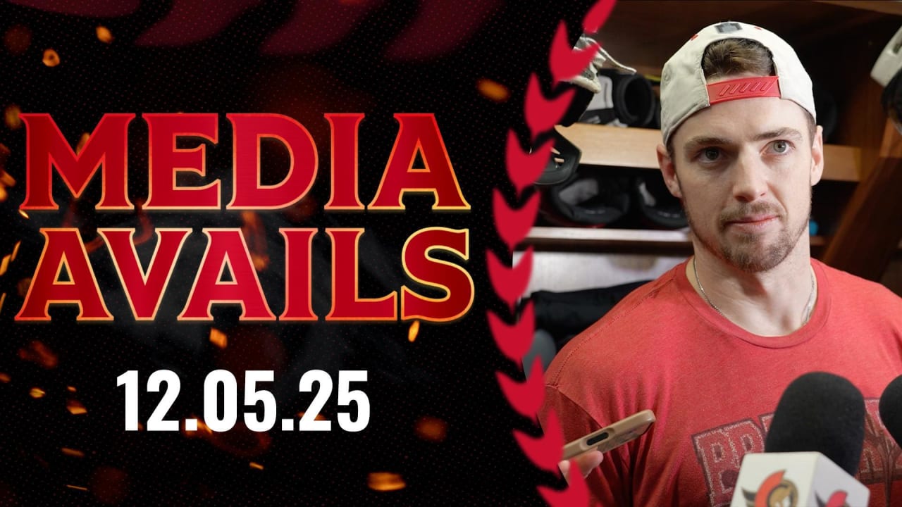 Drake Batherson Media Availability | Ottawa Senators