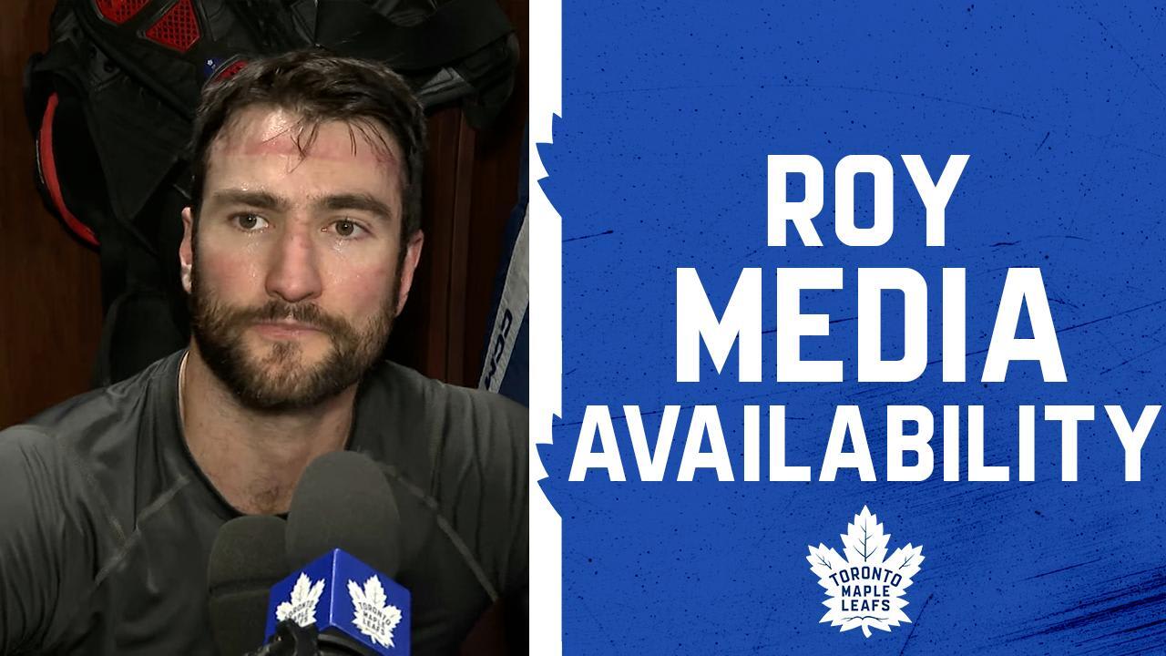 Nicolas Roy | Pre Game vs Tampa Bay Lightning | December 8, 2025