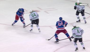 DAL@NYR: Gavrikov scores goal | New York Rangers