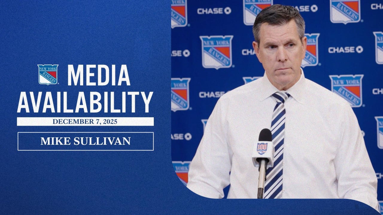 Postgame: Mike Sullivan | New York Rangers