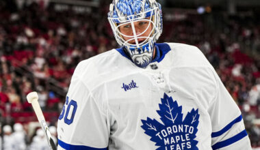Leafs place Woll on IR with lower-body injury