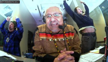 Minnesota Wild host historic game broadcasted in Ojibwe