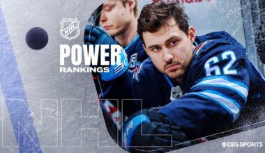 NHL Power Rankings: Jets tumbling down into new year