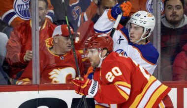 Blake Coleman scores late as Flames edge Oilers 3-2