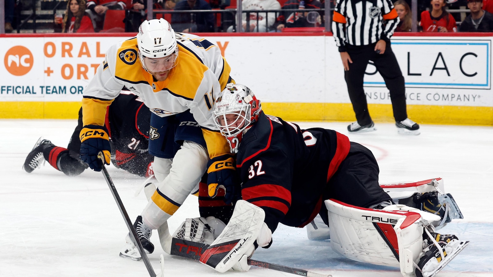 Blake has 2 goals and an assist to lead the Hurricanes past the Predators, 6-3