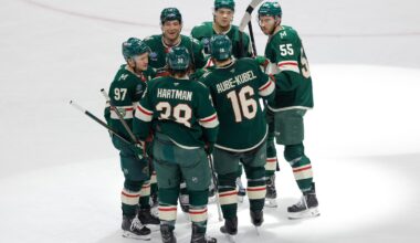 Kaprizov, Boldy each have a goal and two assists as Wild beat Blue Jackets 5-2 for 6th straight win