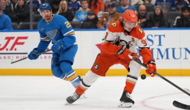 McTavish, Mintyukov score early to help Ducks beat Blues 4-1