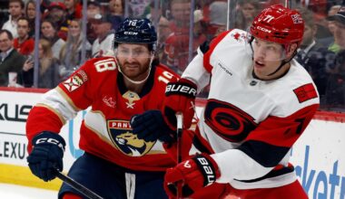 Kunin and Lundell score during Panthers' 5-goal 3rd period in 5-2 win over Hurricanes