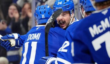 Auston Matthews has goal, 2 assists as Maple Leafs beat Senators 7-5