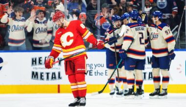 McDavid has 5 assists and Draisaitl scores 3 goals as the surging Oilers defeat the Flames 5-1