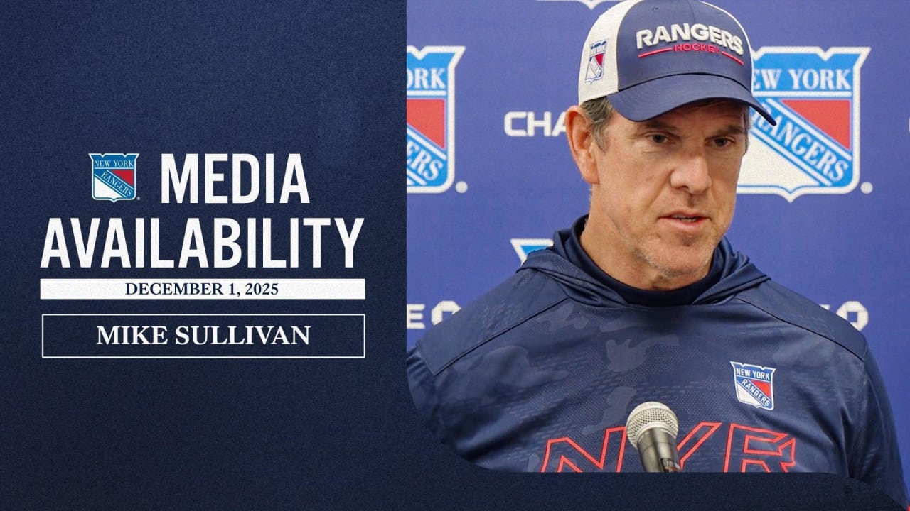 Practice: Mike Sullivan | New York Rangers
