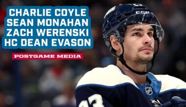 Blue Jackets vs. Penguins | Postgame Media