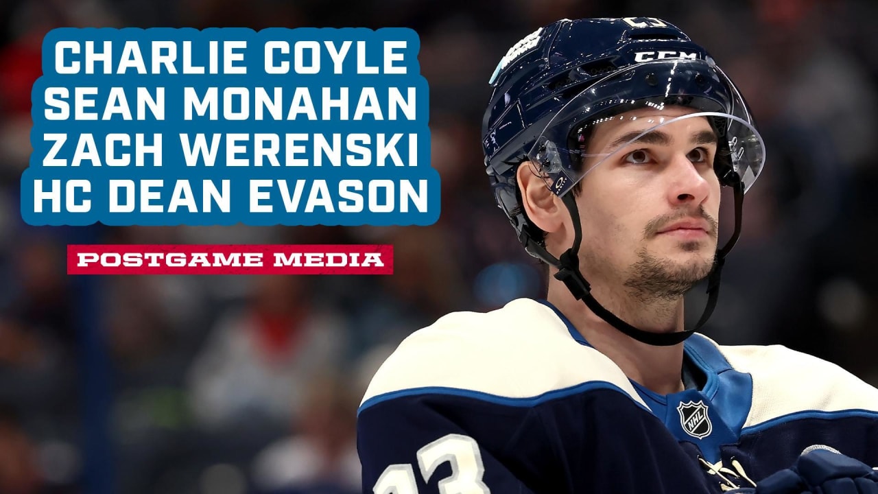 Blue Jackets vs. Penguins | Postgame Media