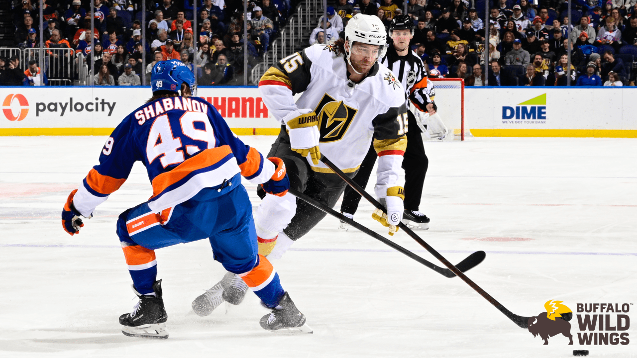 Golden Knights Comeback Falls Short in 5-4 Shootout Loss to Islanders
