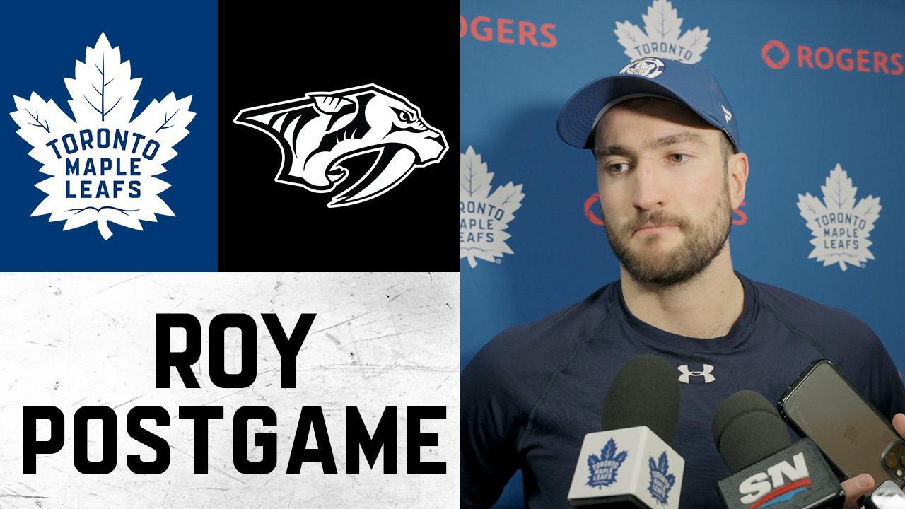 Nicolas Roy | Post Game at Nashville Predators | December 20, 2025