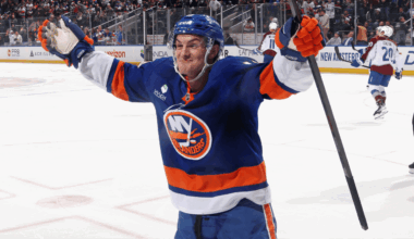 Barzal has 3 points, Islanders end Avalanche’s 17-game point streak