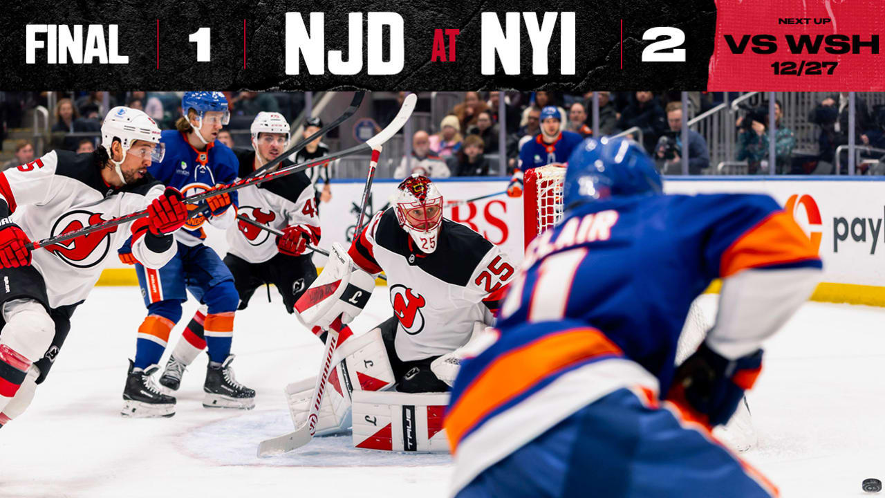 Devils Lose Heartbreaker to Islanders | GAME STORY