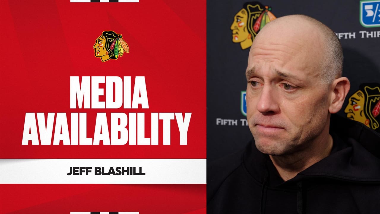 Blashill on Scoring Chances | Chicago Blackhawks