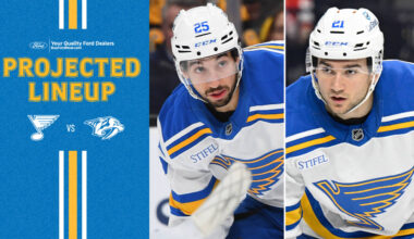 Projected Lineup: Dec. 27 vs. Nashville
