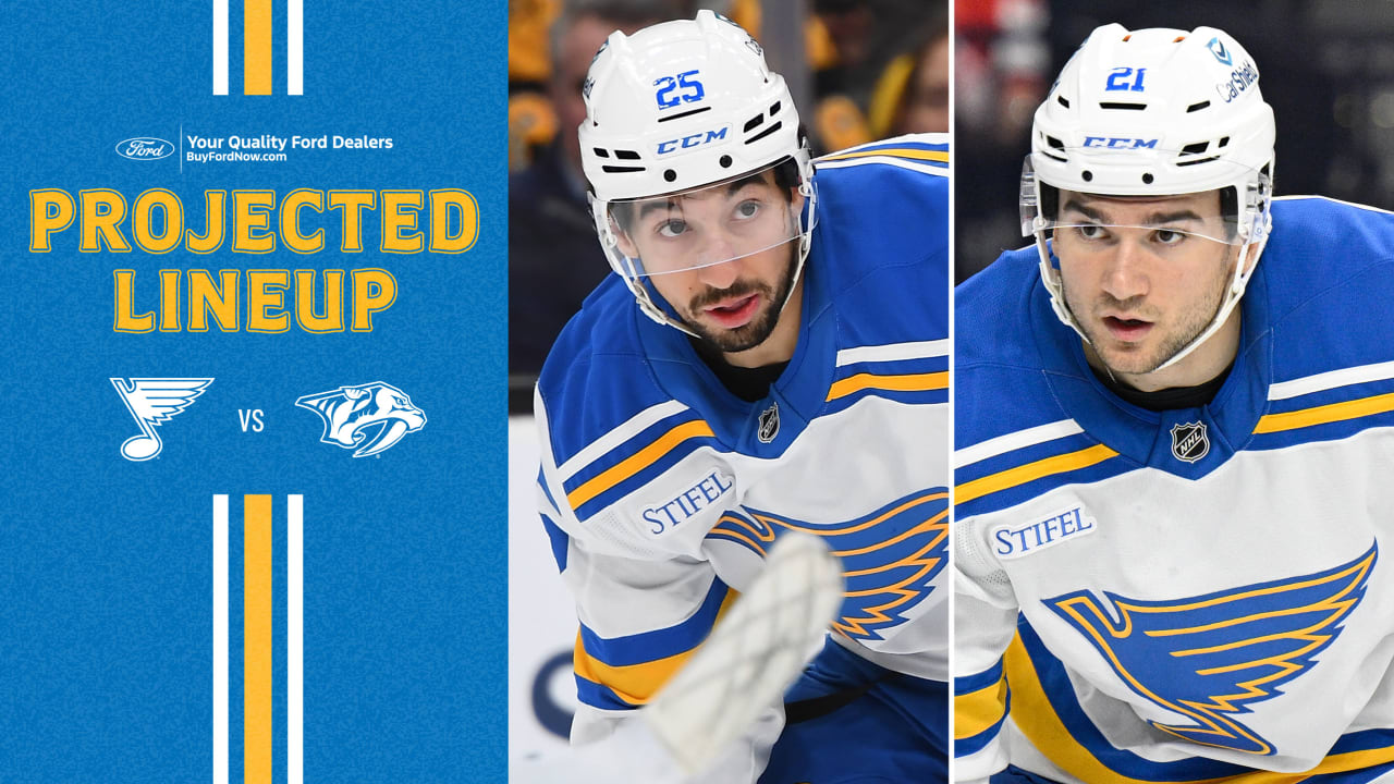 Projected Lineup: Dec. 27 vs. Nashville