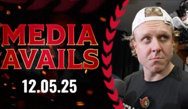 Fabian Zetterlund Media Availability | Ottawa Senators