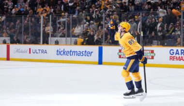 Preds Rookie Wiesblatt Honors Late Brother Following First NHL Goal
