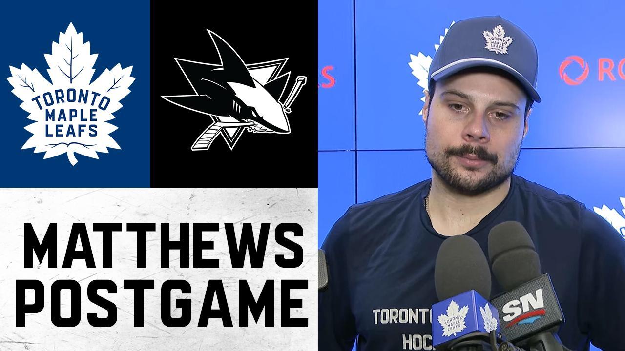 Auston Matthews | Post Game vs. San Jose Sharks | December 11, 2025