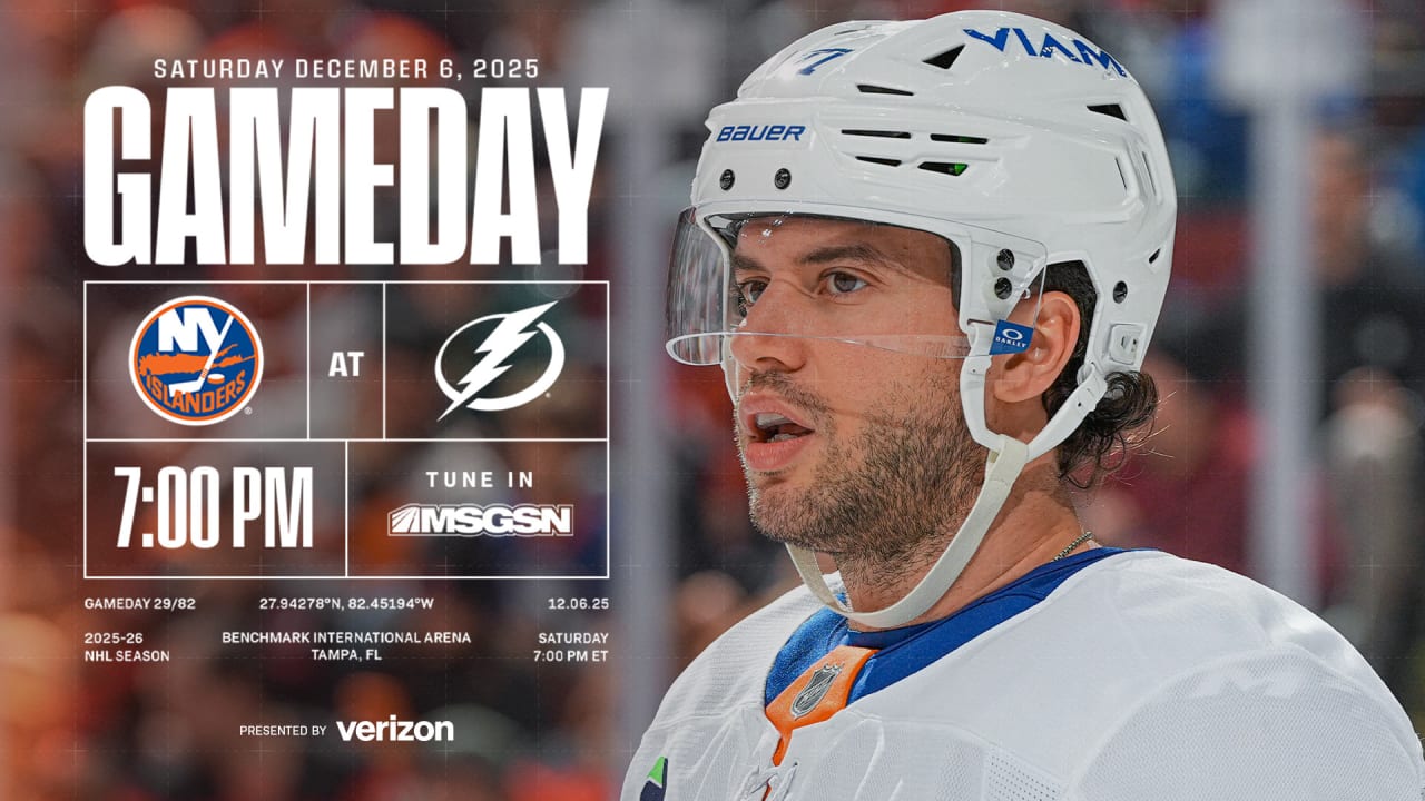 Game Preview: Islanders at Lightning